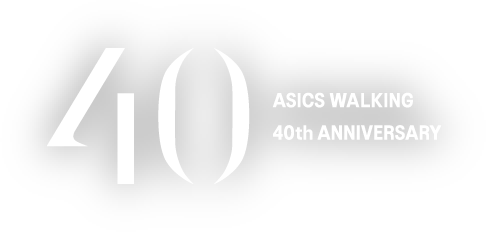 ASICS WALKING 40th ANNIVERSARY RUNWALK