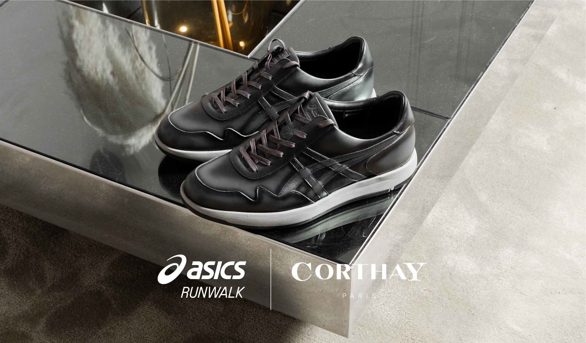 ASICS Runwalk & CORTHAY – フランスの高級靴ブランドCORTHAY（コルテ）とアシックスランウォークのコラボレーション