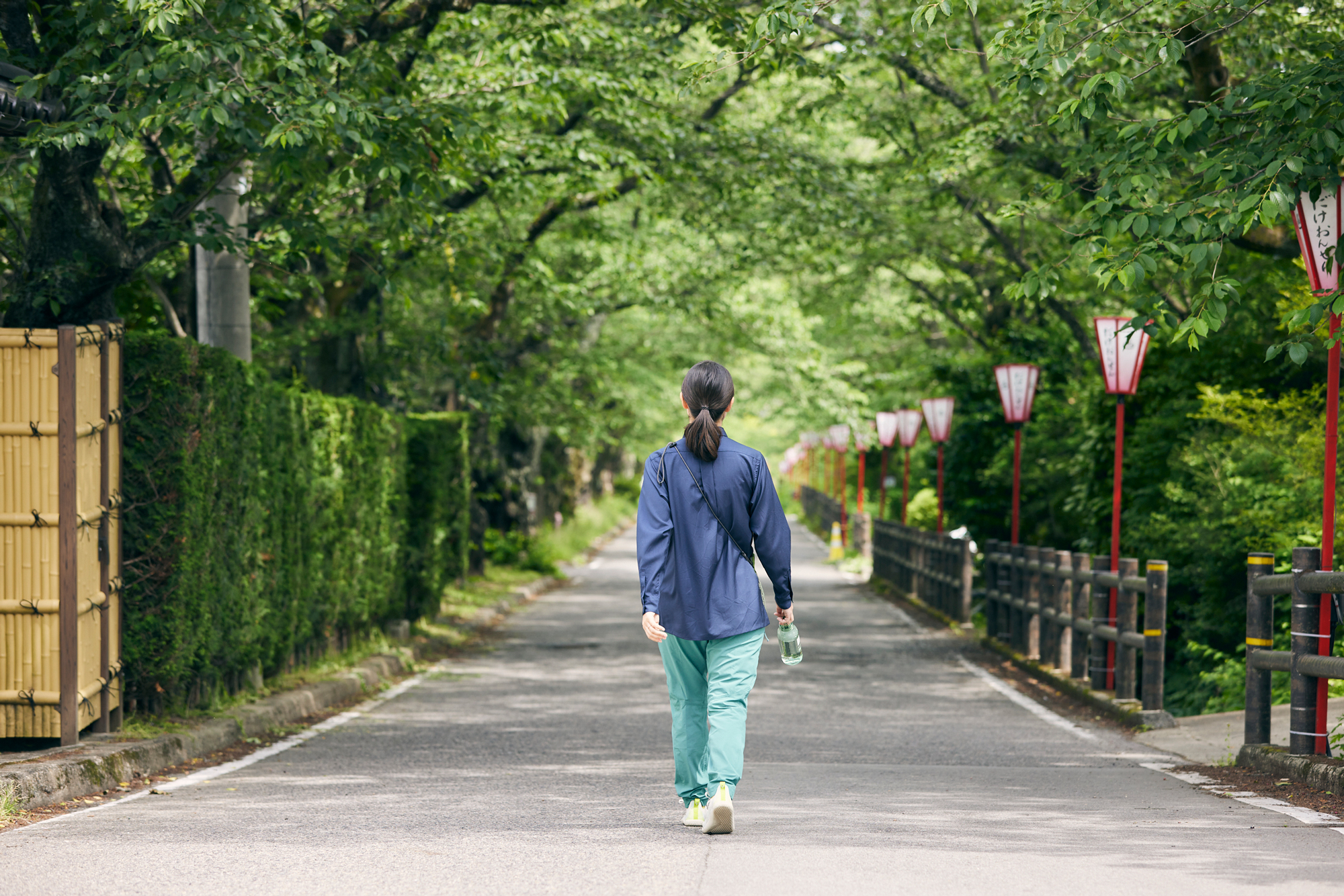 歩く、話す、見つける、とっておきの街歩き。 SANPO TALK – 福島 岳温泉・二瓶明子編（お宿 花かんざし 女将）-
